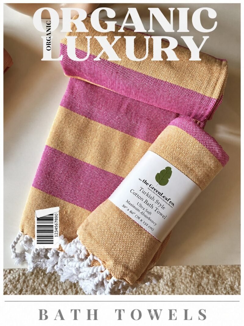 “Sweet Citrus” – Ultra-Soft Organic Towel | AIRDROP Tech™ | Limited Global Drop