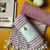Organic Cotton Bath Towels | with AIRDROP Technology | Ultra Soft || Super Saver Combo | Pack of 3 ( His + Hers + Guests) – ”A Touch of Elegance 2”