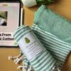 The Greenleaf co. Ultra Premium Bath Towels | with AIRDROP Technology – Pack of 2 Bath Towels – ‘Citrus and Sage’
