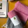 RoseWood Pink | Organic AIRDROP Bath Towel | Bird Rock Bestseller