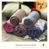 The Bulk Luxe Drop – 50 Organic Cotton Bath Towels with AIRDROP™ Technology
