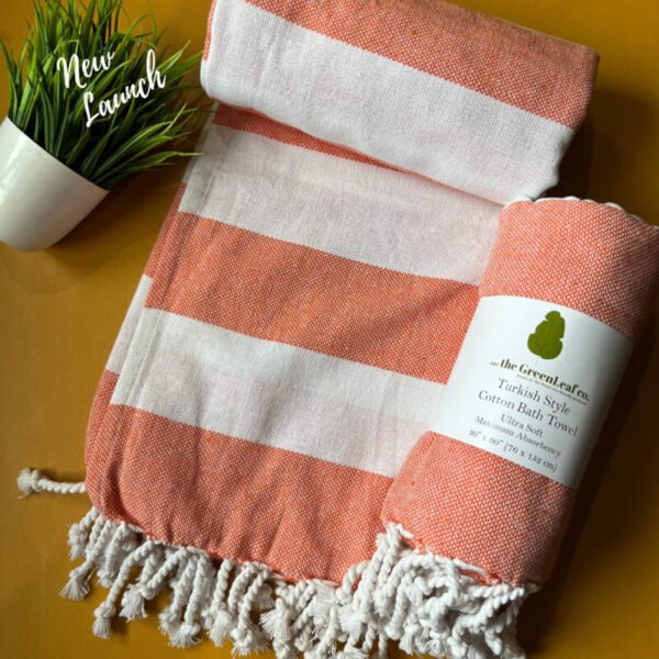 Premium Pack of 5 (1) Organic Cotton Bath Towels | Premium Turkish Towels || Super Saver Pack of 3 – ”Terrific Trio”
