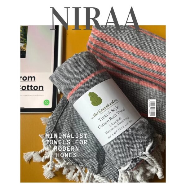 Untitled design - 2025-10-22T163857.938 AUMRA – Luxe Stripe Towel set of 3 | AIRDROP SoftTech™ | Handmade Elegance |
