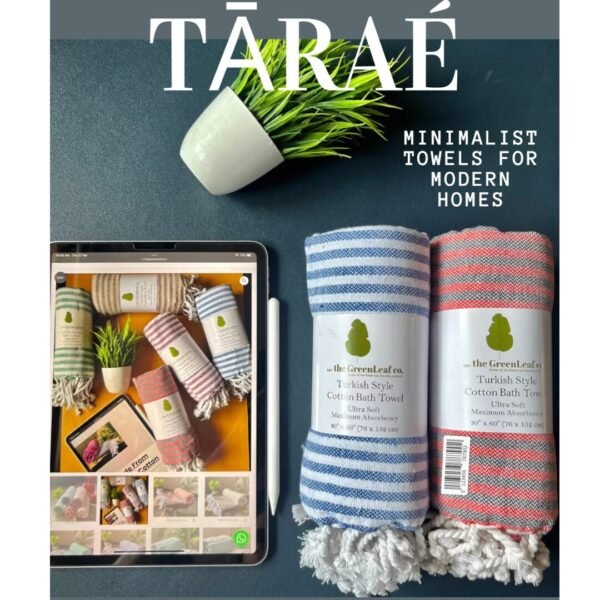 TĀRAÉ – 2-Piece Luxe Set | AIRDROP Towels |