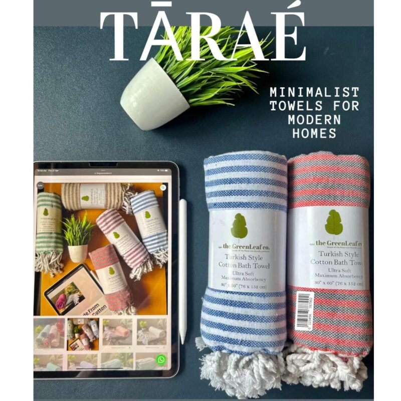 TĀRAÉ - 2-Piece Luxe Set | AIRDROP Towels |