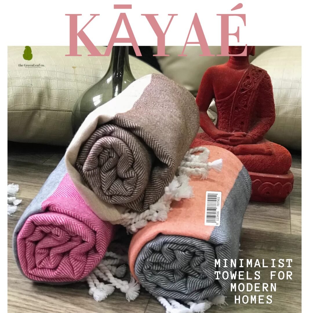 KĀYAÉ | Organic set of 3 Towel with AIRDROP Tech™