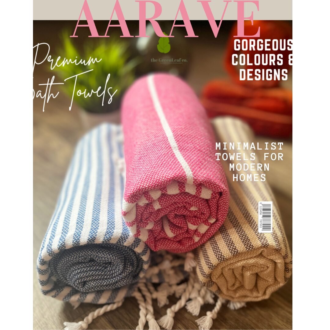 ĀĀRAVÉ | Organic set of 3 Towel with AIRDROP Tech™