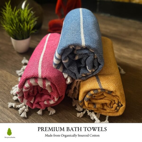 ‘A Touch of Elegance’ | 3-Piece Ultra Soft Bath Towel Set | Ultra Soft & Fast Drying