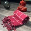 IMG-4385 Combo of Turkish Bath Towels + Egyptian cotton Premium Hand Towels – Pack of 2 ”Shimmering Divas”