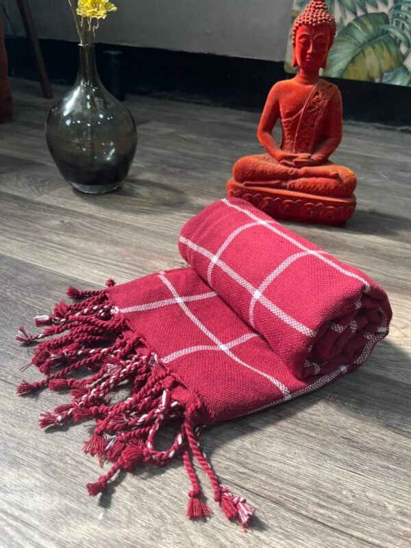 IMG-4385 Combo of Turkish Bath Towels + Egyptian cotton Premium Hand Towels – Pack of 2 ”Shimmering Divas”