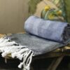 Organic Cotton Bath Towels | Premium Bird Rock Collection | with AIRDROP Technology Pack of 3 ‘ The 3 Musketeers ‘