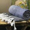 Organic Cotton Bath Towels | Premium Bird Rock Collection | with AIRDROP Technology Pack of 3 ‘ The 3 Musketeers ‘