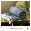 Organic Cotton Bath Towels | Premium Bird Rock Collection | with AIRDROP Technology Pack of 3 ‘ The 3 Musketeers ‘