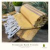 Premium Bath Towels (9) Super Saver Pack of 2 Turkish Towels | Organic Cotton Bath Towels | Premium Turkish Towels || with AIRDROP Technology | Super Saver Combo | - '' Fantastic 3 ''
