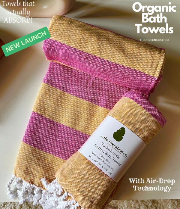 The Greenleaf co. Ultra Premium Bath Towels | with AIRDROP Technology – Pack of 3 Bath Towels – ‘Mario, Luigi, And Princess Peach’ - Image 2