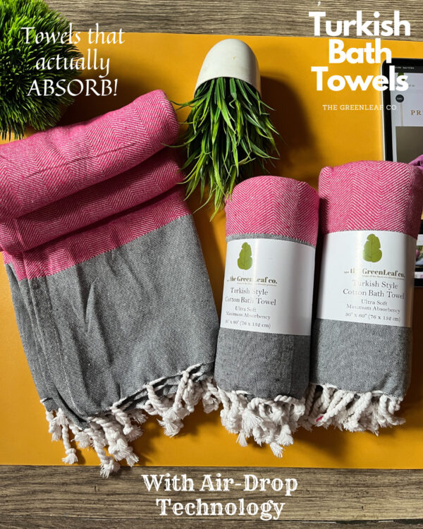 Organic Cotton Bath Towels | with AIRDROP Technology ||  Super Saver Pack of 20 Bath Towels | - Image 8
