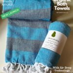 Aqua Blossom | Premium Organic Towel with AIRDROP Tech™