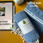 Organic Cotton Bath Towels | with AIRDROP Technology | Ultra Soft | 'Royal Blue'
