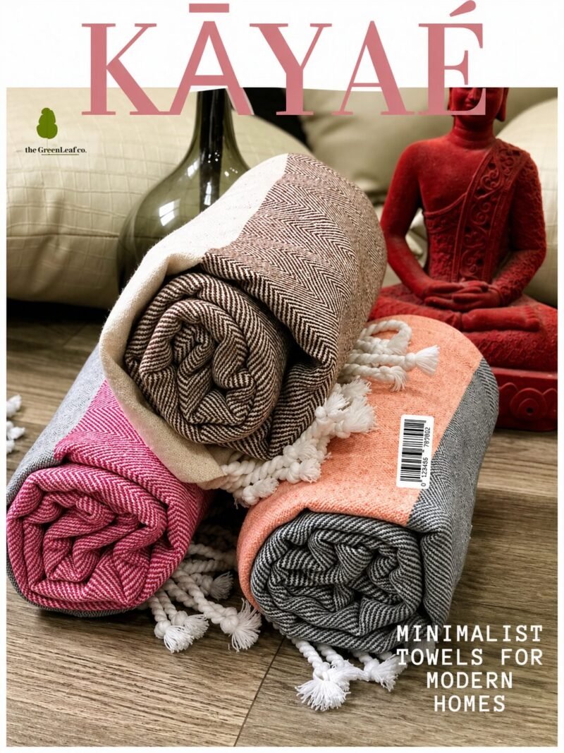 KĀYAÉ | Organic set of 3 Towel with AIRDROP Tech™