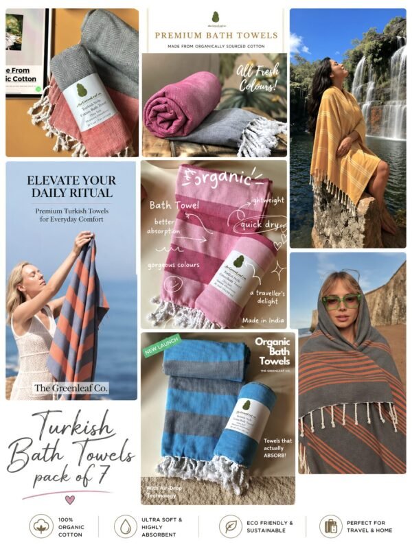 The Seven Wonders – Gift Pack of 7 Towels with AIRDROP™ Tech| Super Saver Combo