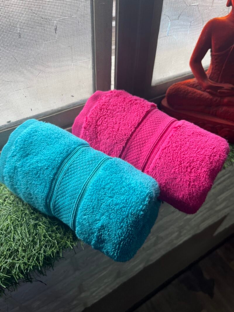 Ultra Premium | Ultra Soft | Egyptian Cotton Hand/Face Towels with zero twist | ”Glistening Lancers” – Pack of 2