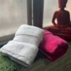 Ultra Premium | Ultra Soft | Egyptian Cotton Hand/Face Towels with zero twist | ”Pink Rocketeers” – Pack of 2