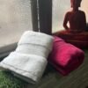 Ultra Premium | Ultra Soft | Egyptian Cotton Hand/Face Towels with zero twist | ”Pink Rocketeers” – Pack of 2
