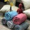 Extra Lightweight Collection Pack of 5 || Extra Lightweight Soft Towels of of Extra-lightweight Thin towels | Super Saver Combo | The Greenleaf co. | Premium Organic Cotton