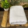 Super Soft 100 % Cotton Bath Towels - Milky White