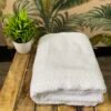 Super Soft 100 % Cotton Bath Towels - Milky White