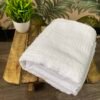 Super Soft 100 % Cotton Bath Towels - Milky White