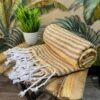 IMG-2586-scaled-e1642763945511.jpg Organic Cotton Bath Towels | Premium Turkish Towels || The Bengal Stripe - Combo Pack of 3
