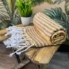 IMG-2587-1-scaled-e1642763777246.jpg Organic Cotton Bath Towels | Premium Turkish Towels || The Bengal Stripe - Combo Pack of 3